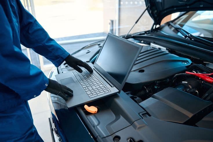 Computer diagnostics of Electric Vehicles